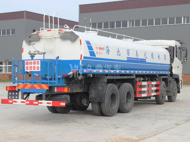 20噸灑水車(chē)作業(yè)視頻_20噸東風(fēng)天龍前四后八綠化灑水車(chē)廠家價(jià)格3