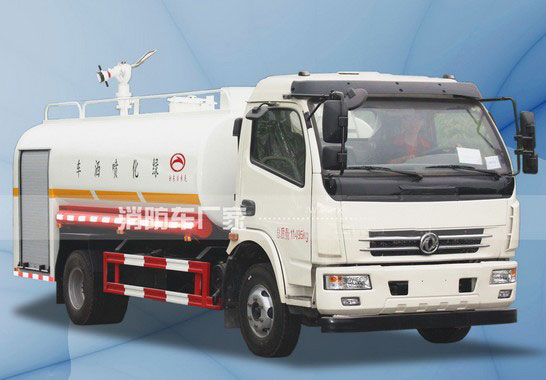 消防灑水車圖片大全_7噸十堰東風(fēng)多利卡消防灑水車價(jià)格3