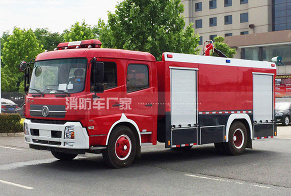 6噸東風天錦泡沫消防車圖片 6噸東風天錦泡沫消防車圖片