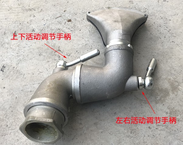 灑水車萬向活動(dòng)三彎前沖加鴨嘴圖片 灑水車萬向活動(dòng)三彎前沖加鴨嘴圖片