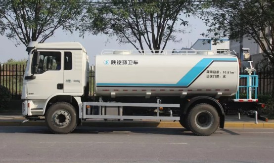 12噸灑水車多少錢一臺_國六13方陜汽德龍L3000綠化灑水車3