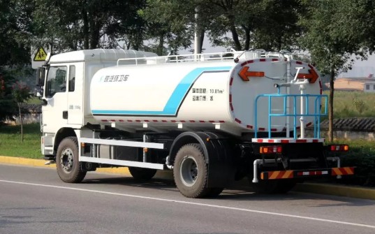 12噸灑水車多少錢一臺_國六13方陜汽德龍L3000綠化灑水車4