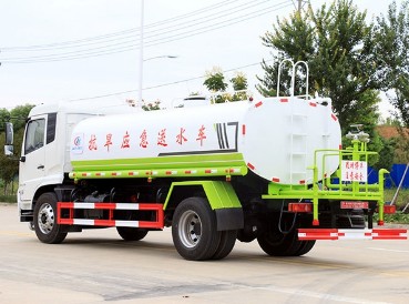 12噸灑水車型號及價格_12-15噸國六東風天錦VR綠化灑水車價格3