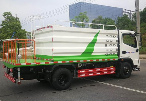 多功能抑塵車價格_國六7方時風風馳藍牌多功能抑塵車廠家價格4