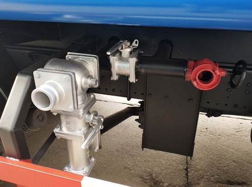 灑水車的灑水管路 灑水車的灑水管路