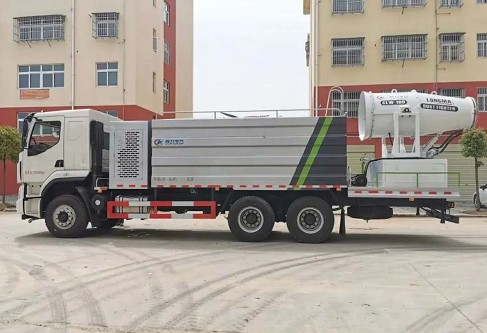 國六東風柳汽乘龍后雙橋抑塵車圖片 國六東風柳汽乘龍后雙橋抑塵車圖片