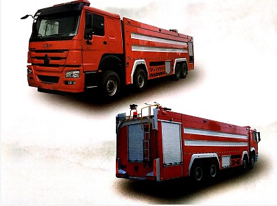 重汽豪沃水罐/泡沫消防車(罐體容積24500L) 重汽豪沃水罐/泡沫消防車(罐體容積24500L)