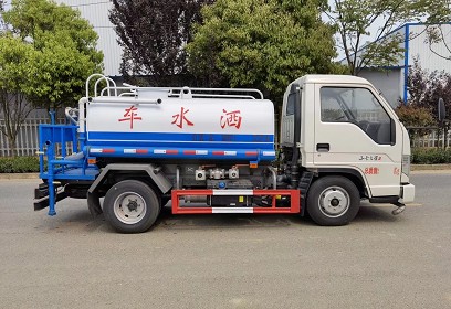 藍牌小型3噸灑水車圖片 藍牌小型3噸灑水車圖片