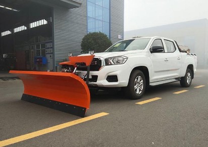 上汽大通皮卡鏟雪車 上汽大通皮卡鏟雪車