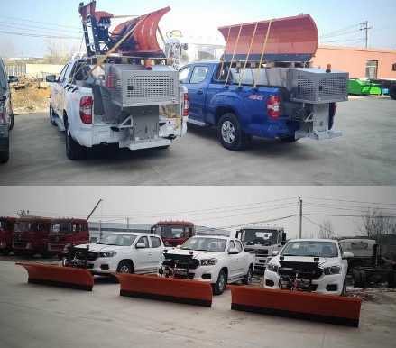 上汽大通皮卡鏟雪車 上汽大通皮卡鏟雪車