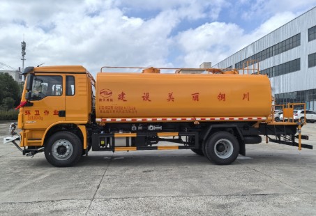 陜汽德龍單橋20方灑水車_浩天星運(yùn)牌HTX5185TDYSQL6型多功能抑塵車 陜汽德龍單橋20方灑水車_浩天星運(yùn)牌HTX5185TDYSQL6型多功能抑塵車