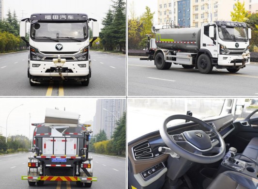 福田瑞沃大金剛純電動灑水車_10方純電動綠化噴灑車4